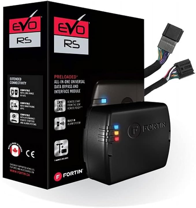 Fortin EVO-AUDT1 Stand-Alone Add-On Remote Start Car Starter System for Audi Key-Port Vehicles