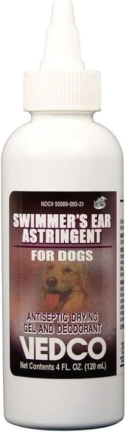 Vedco Swimmer's Ear Astringent For Dogs 4 oz by Unknown