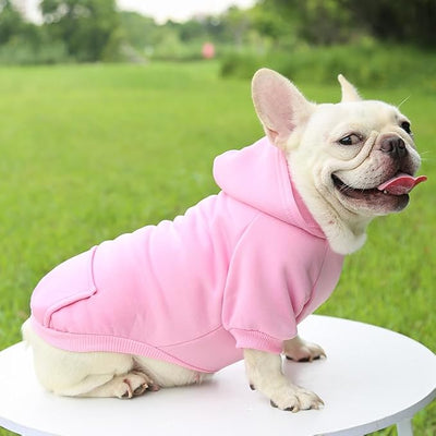 TAPBULL Dog Dresses, Fashionable Pet Dog Sweatshirt Clothes in Light Colors, Cute Cat Birthday Dress Outfit (Pink/Purple/Coffee 3-Pack), Small