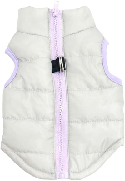 Winter Waterproof Windproof Vest Coat for Small Medium Dogs - Warm Jacket for Cold Weather (Not Suitable for Big Dogs) X-Gray XL