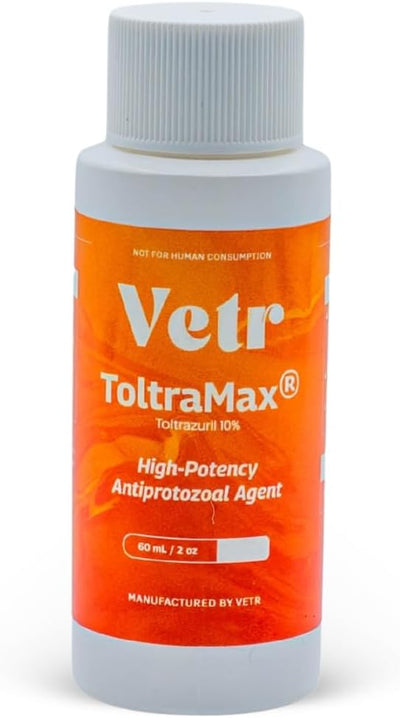 Toltrazuril 10.0% for Horses, Dogs, Cats, 60mL/2 Ounce, for Non-Food Chain Animals