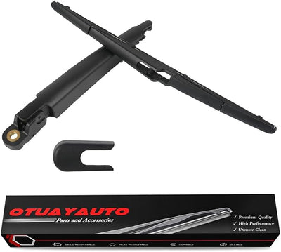 OTUAYAUTO Rear Wiper Arm and Blade Set - Replacement for Kia Seltos 2019-2024 Back Window Wiper Accessories Assembly OEM 98850-C5100