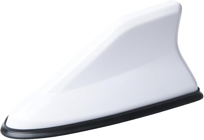 Car Shark Fin Antenna Cover for Hyundai Sonata/Tucson/Accent/Atos/Coupé/Galloper/Getz with Adhesive Tape Vehicle Shark Fin Shape Cover Roof Antenna Aerial Shell Replacement