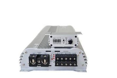 DOWN4SOUND JP95T White Silver | 1500W RMS - 5 Channel Amplifier