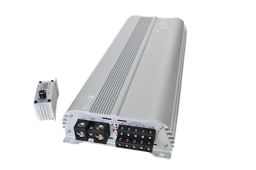 DOWN4SOUND JP95T White Silver | 1500W RMS - 5 Channel Amplifier