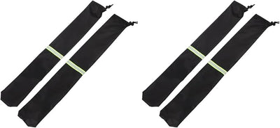 4Pcs Wiper Protectors, 25.5x3.9in Polyester Car Windshield Wiper Cover, 210D Waterproof Rain and Bird Droppings RV Wiper Guards for Cars SUVs and Trucks