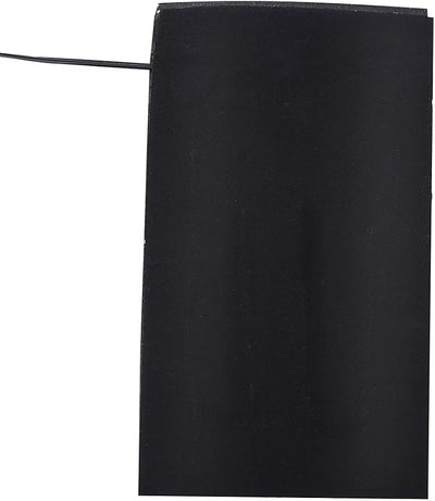 Qiilu Heated Blanket USB Powered Heated Lap Blanket for Offi Black Polyester Metal Fiber 5V 2A 8.5W Lightweight Electric USB Heating Heated Pads Set for Outdoor Winter Camping