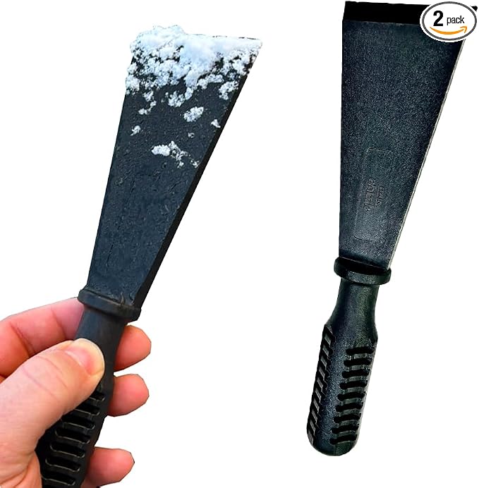 Chizlr Compact Ice Scraper - Effortlessly Remove Ice & Snow! Portable Design, Comfortable Grip, Sturdy Blade. Stay Ready for Winter Driving (2)