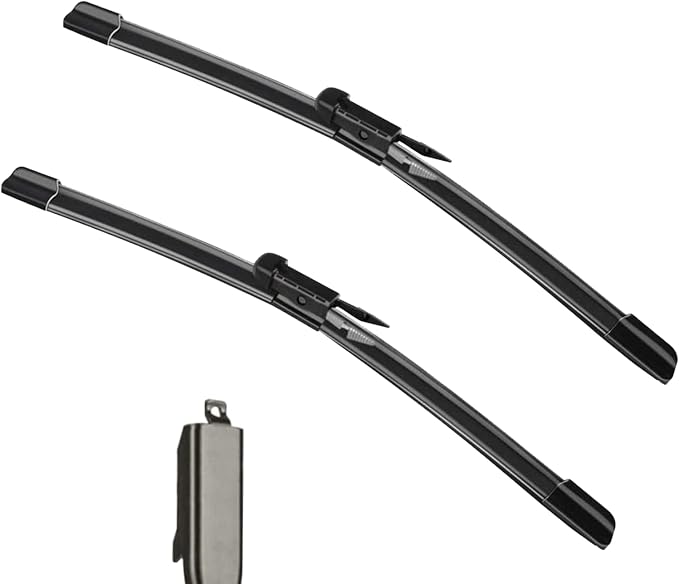 2 Factory Wiper Blades Replacement For 05-2012 Toyota Avalon,11-2018 Taurus | Original Equipment,26"+20" (Set of 2) Pinch Tab,Automotive Front wipers,All-Weather,Exact Fit,Easy Installation