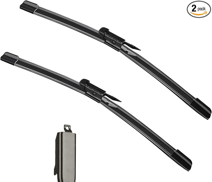 2 Wiper Blade Replacement For 2011-2018 Ford Explorer Windshield Wipers | Replacement Original Equipment,Premium All-Seasons,Front,26"+22"(Set of 2) Pinch Tab