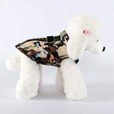 Winter Waterproof Windproof Vest Coat for Cold Weather - Warm Jacket for Small Medium Dogs (Not Suitable for Big Dogs) Camouflage-2 Small