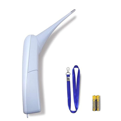 Animal Electronic Ehermometer Pet Thermometer Digital Thermometer is a Fast Rectal Thermometer for Dogs,Horse, Cats, Pigs,Sheep