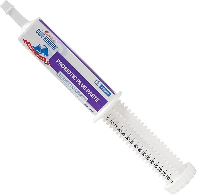 Vet's Plus Bomac Goats Prefer Probiotic Plus Paste Tube Antibiotic Therapy 80cc