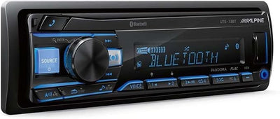 Alpine UTE-73BT Mech-Less Digital Media Receiver with Bluetooth® Wireless Technology