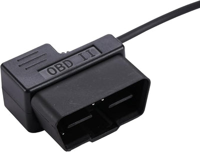 OBDII to Barrel Connector Power Cord with for Cobra Radar Detectors, Compatible with Cobra RAD350 380 450 480i 700i for Windshield or Mirror Mount Applications