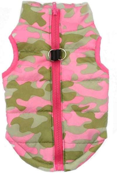 Pet's Cute Outfit Doggie Cold Weather Coat Small Dogs Warm Garment Winter Apparels Puppy Clothes