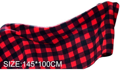 Electric Blankets - 12V Electric Car Heating Blanket Fleece Blanket for Winter Cold Weather Car Travel and Camping Use (Black/Red)