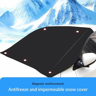 Magnetic Windshield Snow Cover for Ram ProMaster 2014–2025 2026, Car Winter Front Window Protector with Strong Magnets, Waterproof Ice Frost Guard Sun Shade