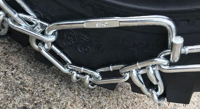 TireChain.com 26 X 10 X 14, 26 10 14 ATV UTV 2 Link V Bar Tire Chains set of 2
