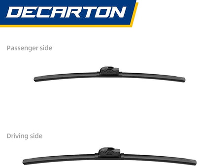 2-Piece Front Wiper Blade Replacement for Nissan Versa 2014-2019 | Original Equipment Windshield Wiper Blade Set - 28"+12"