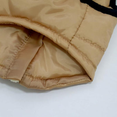 Winter Waterproof Windproof Vest Coat for Small Medium Dogs - Warm Jacket for Cold Weather (Not Suitable for Big Dogs) X-Brown XXS