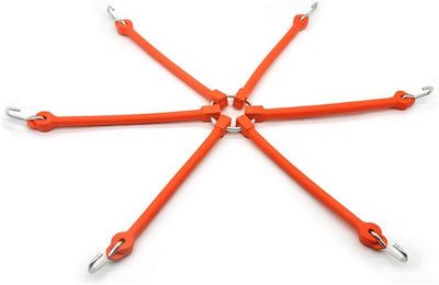 1 Pair 39229 Spider Bungee for Tire Chains | Rubber Spider Bungee Tire Chain Adjuster For Large Trucks