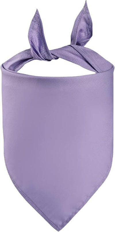 Petitebella Single Color Pet Bandana (Lavender, Small)