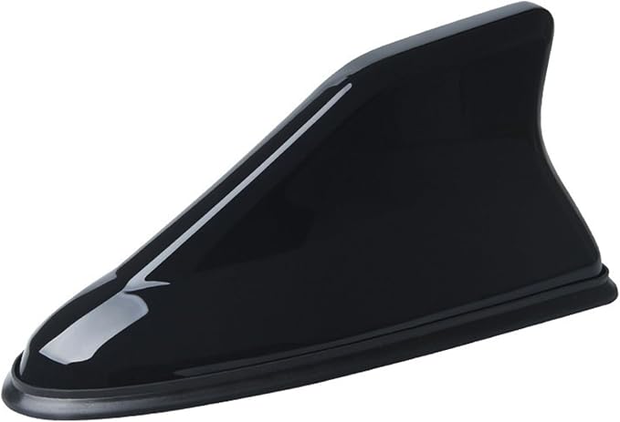 Car Shark Fin Antenna Cover for Hyundai Sonata/Tucson/Accent/Atos/Coupé/Galloper/Getz with Adhesive Tape Vehicle Shark Fin Shape Cover Roof Antenna Aerial Shell Replacement