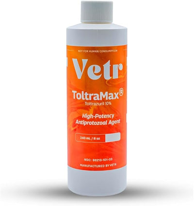 Toltrazuril 10.0% for Horses, Dogs, Cats, 240mL/8.1 Ounce, for Non-Food Chain Animals