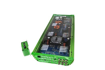 DOWN4SOUND JP95T Green | 1500W RMS - 5 Channel Amplifier