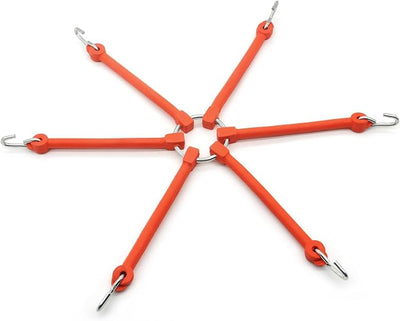 1 Pair 39225 Spider Bungee for Tire Chains | Rubber Spider Bungee Tire Chain Adjuster For Light Trucks and SUVs