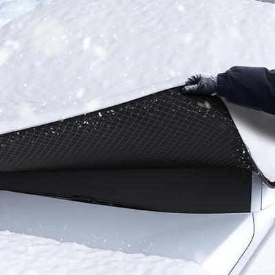 Car Windshield Cover for Honda Pilot 2002-2026 YF/YH, Magnetic Windshield Snow Covers Against Frost Ice and Snow Windshield Frost Cover with Side Window and Rearview Mirror Protector
