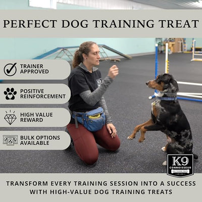 K9 Connoisseur Beef Lung Dog Training Treats All Natural & Lean, USA Made Single Ingredient, Bulk Dogs Treat, Grain Free, for All Breeds & Sizes - 5 Lbs