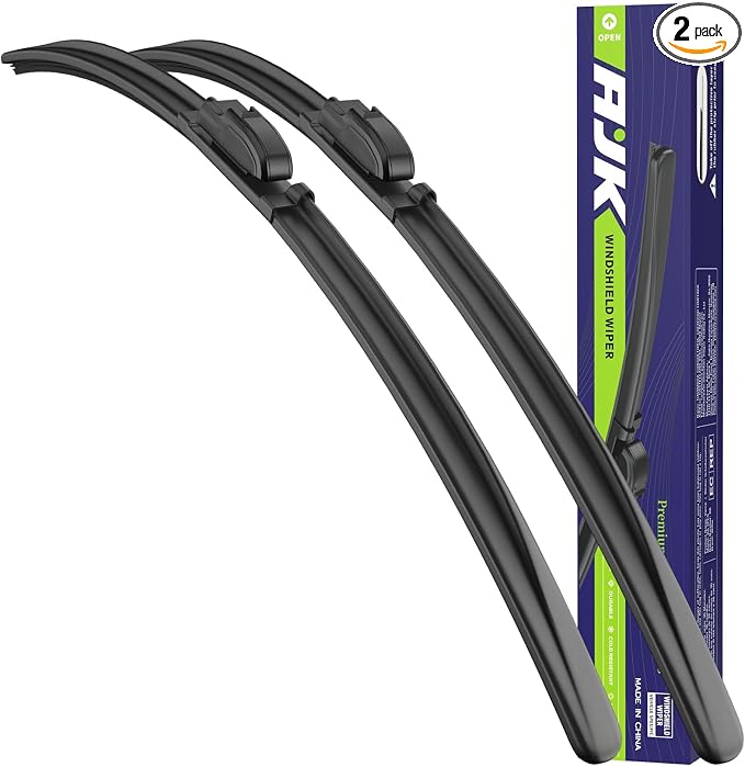 AJK Wiper Blades for Ford Ranger 2024-2025 | 2-Piece, All Weather, OEM Quality