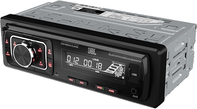Celebrity150 Single DIN Bluetooth FM Radio USB/AUX SD Card High Power Mechless with F/R and Sub Output Car Media Receiver