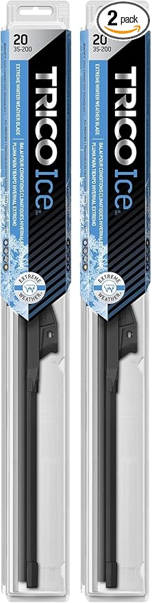 TRICO ICE Wiper Blade 28 inch Fits Select Ford, Nissan, Toyota, Dodge, Honda, Hyundai, Chrysler, Chevrolet, Mercedes-Benz, Kia, Tesla, BMW, Plymouth, Cadillac, Model Years (35-280) (Pack of 2)