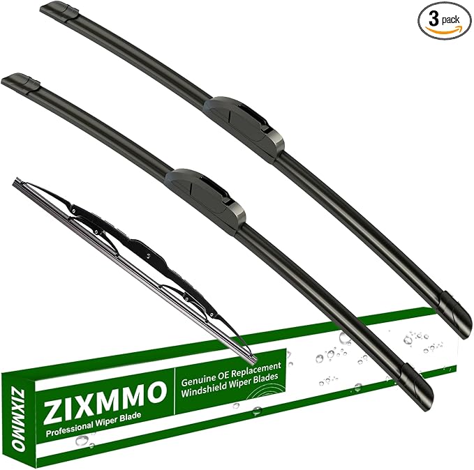 3 wiper blades Replacement for 2008-2010 Saturn Vue windshield wipers | 12-2015 Chevrolet Captiva Sport,Replacement Original Equipment,Premium All-Seasons,Front & Rear,24"+16"+12"(Set of 3) J HOOK