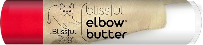 Elbow Butter for Dry, Cracked Calluses, Lick-Safe Dog Balm, Soothing Elbow Balm with Moisturizing Shea Butter, Almond, Olive, and Essential Oils, Pet Supplies, 0.15 oz. Stick