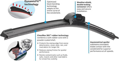 BOSCH 22A ICON Premium Beam Wiper Blade; 22" - Single
