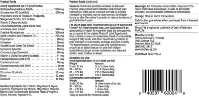 MAX Hypoallergenic (HA) Dog Joint Supplement Soft Chews, 90 Ct