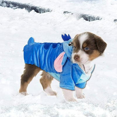 Dog Costume, Gimilife Dog Hoodie, Dogs Halloween Costume Pet Xmas Pajamas Outfit, Pet Coat Cartoon Costumes for Small Medium Large Dogs and Cats for Halloween Christmas and Winter -M