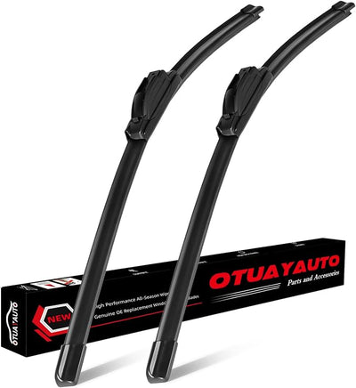 OTUAYAUTO Premium Windshield Wiper Blades - Replacement for Ford Expedition, Lincoln Navigator 2009-2022 -Perfect Fit, All-Weather Performance, J/U Hook Front Window Wiper Blades - 22"+22" (Pack of 2)