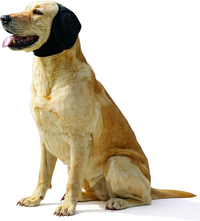 Dog Ear Muffs Noise Protection Doggie Hush Covers Cancelling Headphones,for Dogs Anxiety Bath Swimming (Grey, S)