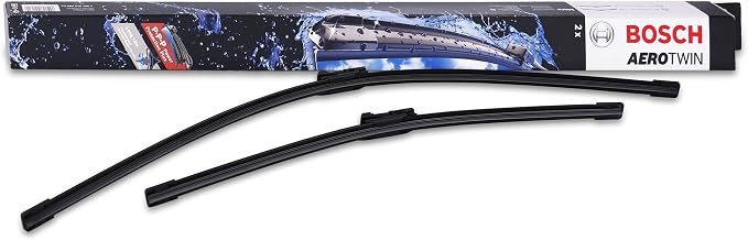 BOSCH 3397014077 AeroTwin Wiper Blade Combo Pack - Set of 2 (30" & 20") | Driver and Passenger Side Original Equipment Replacement Blades