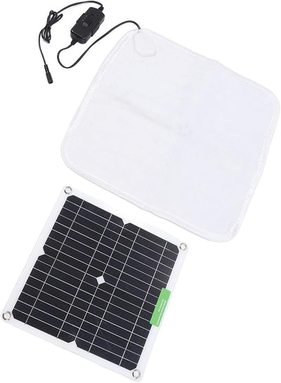 Haofy 12V 50W Solar Panel Pet Heated Blanket with Soft Breathable Materials Battery Box Design for Car Rides Outdoor Activities