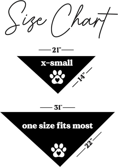 Pet Me Please Dog Bandana (Black, XS 61)