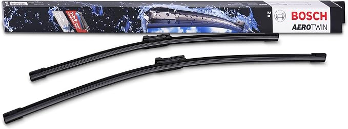 BOSCH 3397007296 AeroTwin Wiper Blade Combo Pack - Set of 2 (24" & 20") | Driver and Passenger Side Original Equipment Replacement Blades