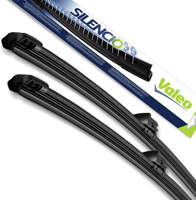 Valeo 178500 Silencio Visioblade Windshield Wiper Blade Set Compatible with Select Volvo V60 and S60 Models, Unheated 24/20 inch Pack of 2 Premium OEM Wipers, Replacement Windshield Wipers