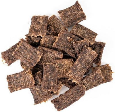 Winnie Lou Bison Burger Jerky Dog Treats – Limited Ingredient, Human Grade, Training Treats for Small, Medium & Large Dogs, USA Made, High Protein, Chews, Hypoallergenic, Sensative Stomach (1 Pack)