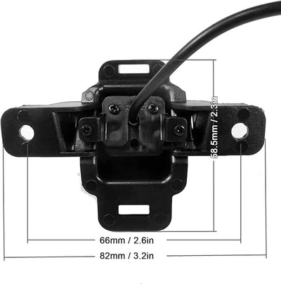 Car Front Grill Camera,CCD Front Grill Camera 180?? Wide Angle IP67 Waterproof Night Vision